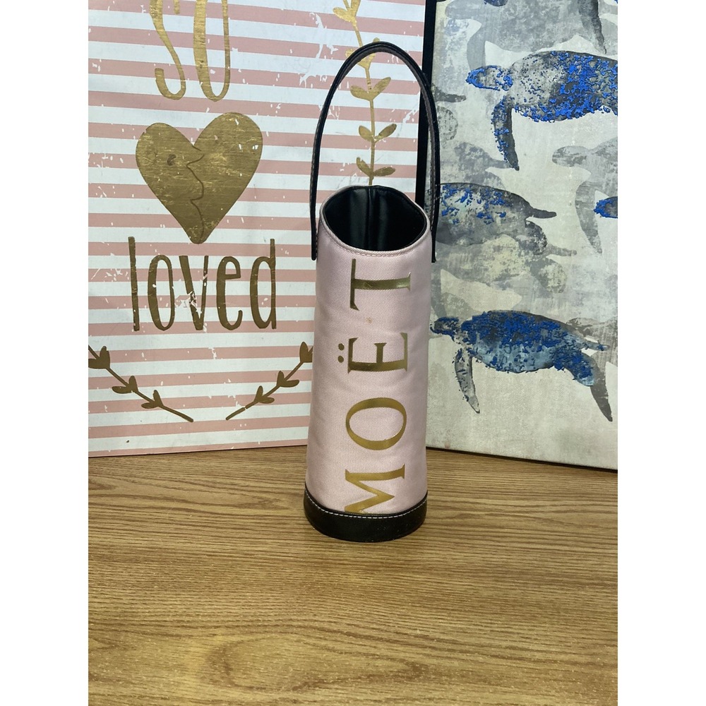 Moet Pink And Gold & Chandon Champagne Insulated Bottle Sleeve Jacket